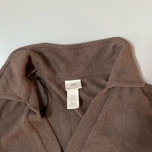 H&M Collared Slit Bodycon Dress